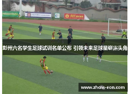 彭州六名学生足球试训名单公布 引领未来足球星崭露头角