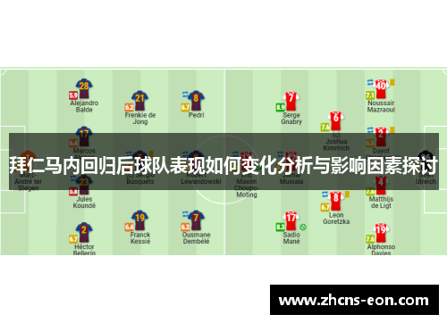 拜仁马内回归后球队表现如何变化分析与影响因素探讨